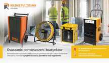 Osuszacze powietrza wynajem , nagrzewnice ,osuszanie pomieszczeń