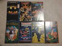 Cassetes VHS diversos