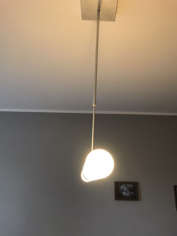 Lampa wisząca żyrandol podłużna regulowana