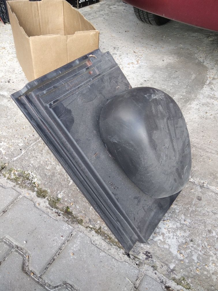 Koramic orea 9 antracyt dachówka wentylacyjna kominek ceramiczna