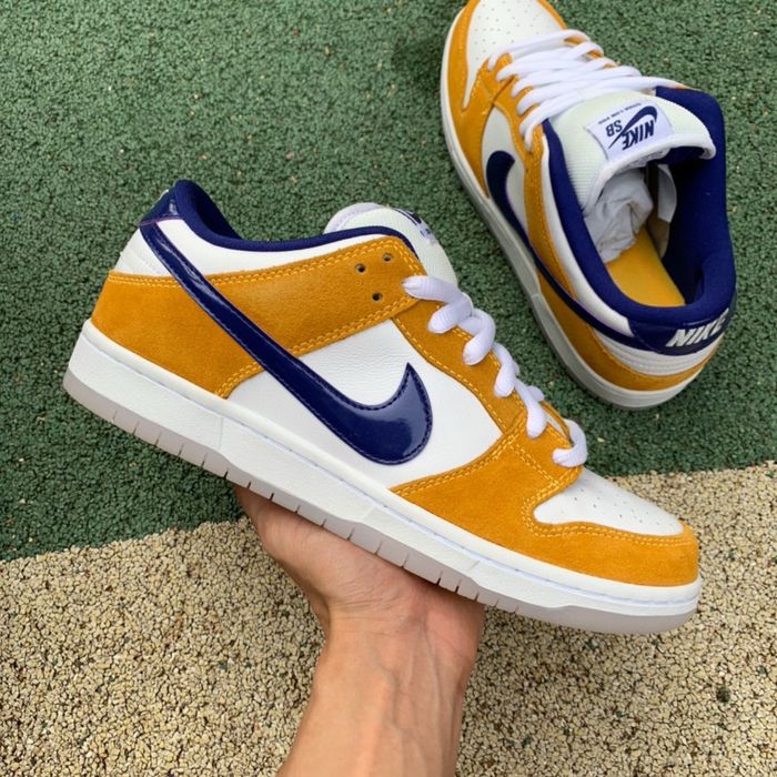 Кросівки Nike SB Dunk Low Laser Orange Найк данки жовті BQ6817-800