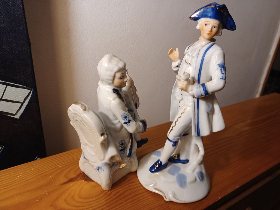 Conjunto figuras porcelada