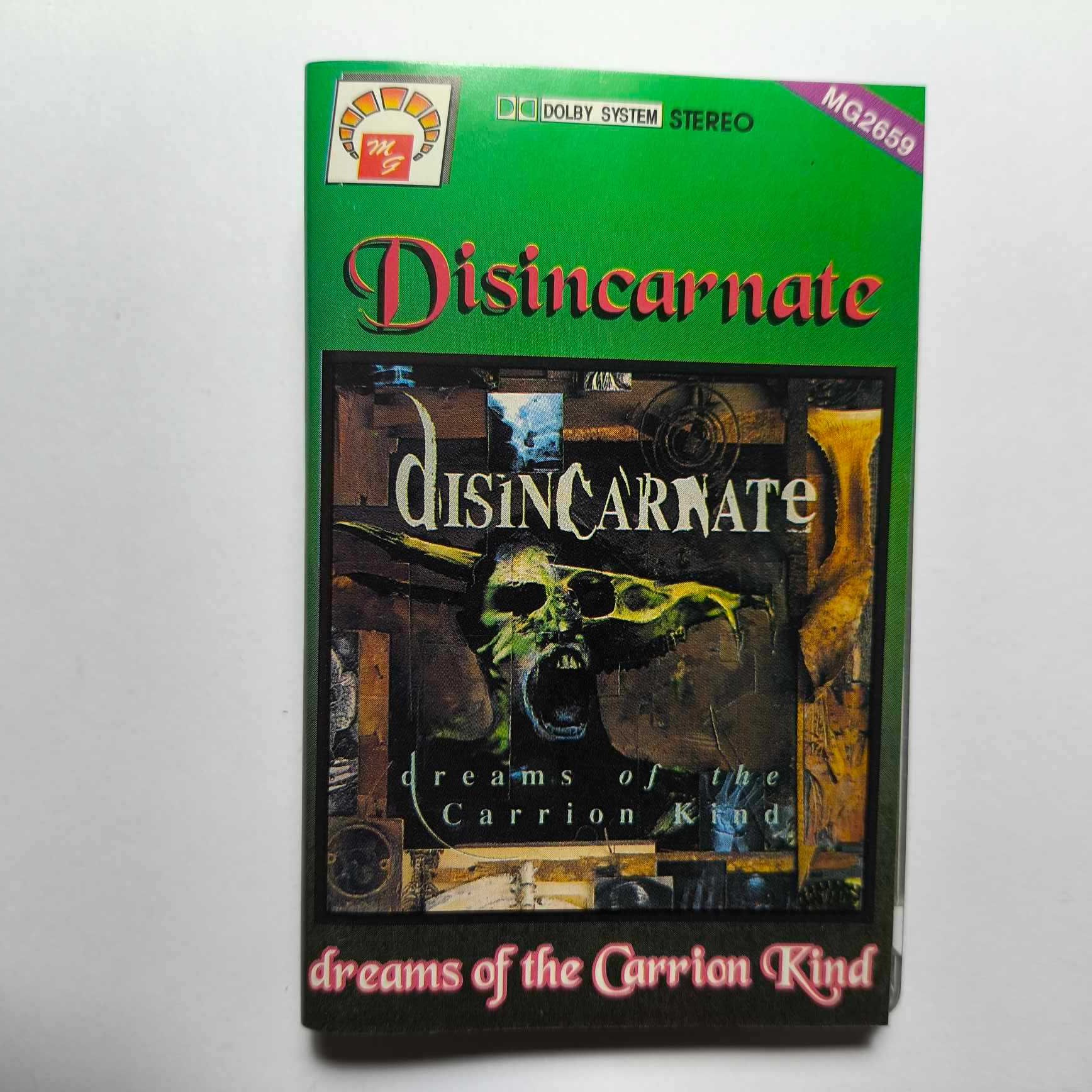 Disincarnate – Dreams Of The Carrion Kind # kaseta
