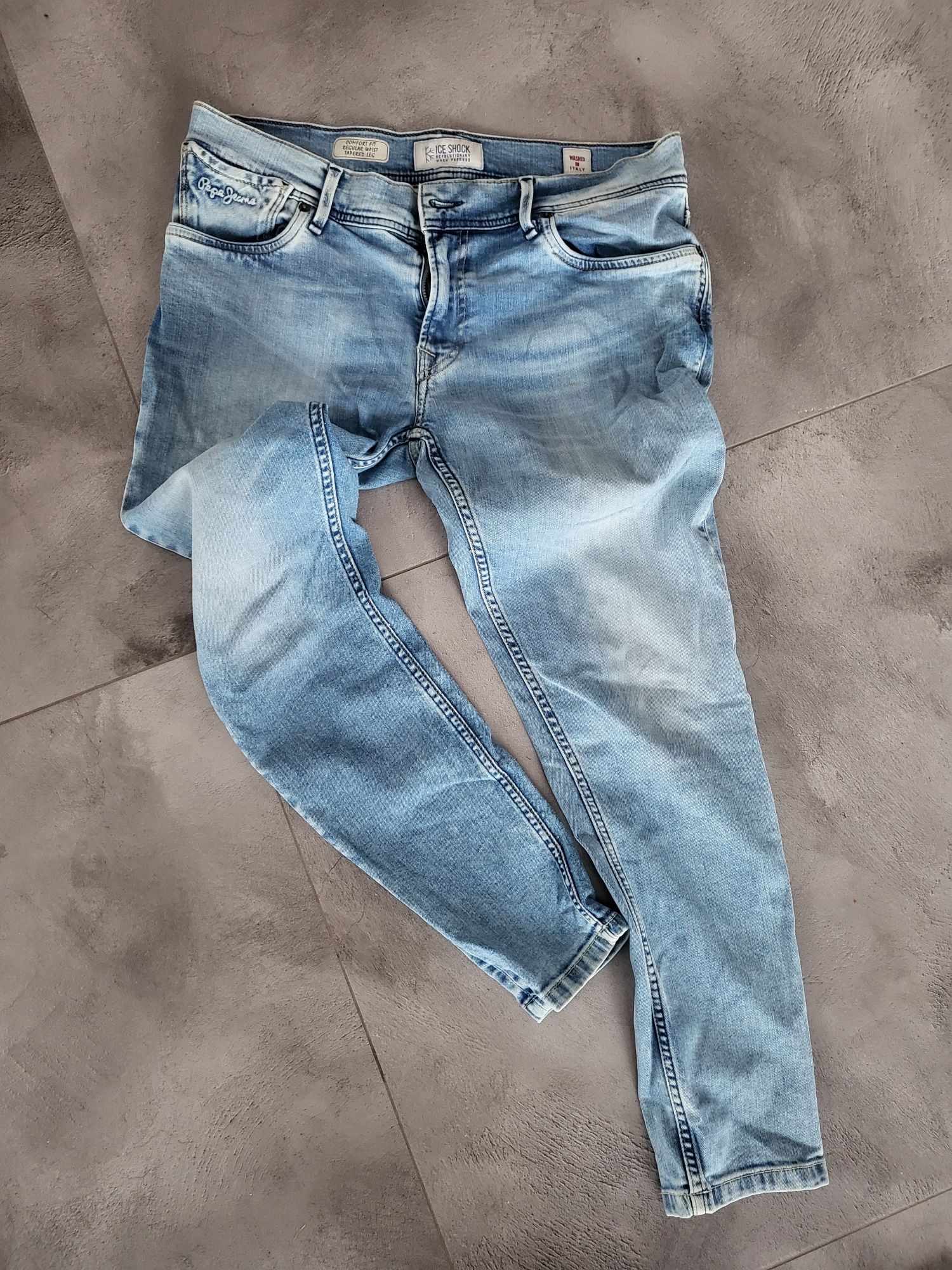 Spodnie jeansowe Pepe Jeans 7/8 rozmiat 31