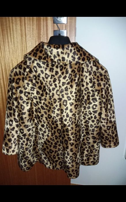 Casaco padrão leopardo