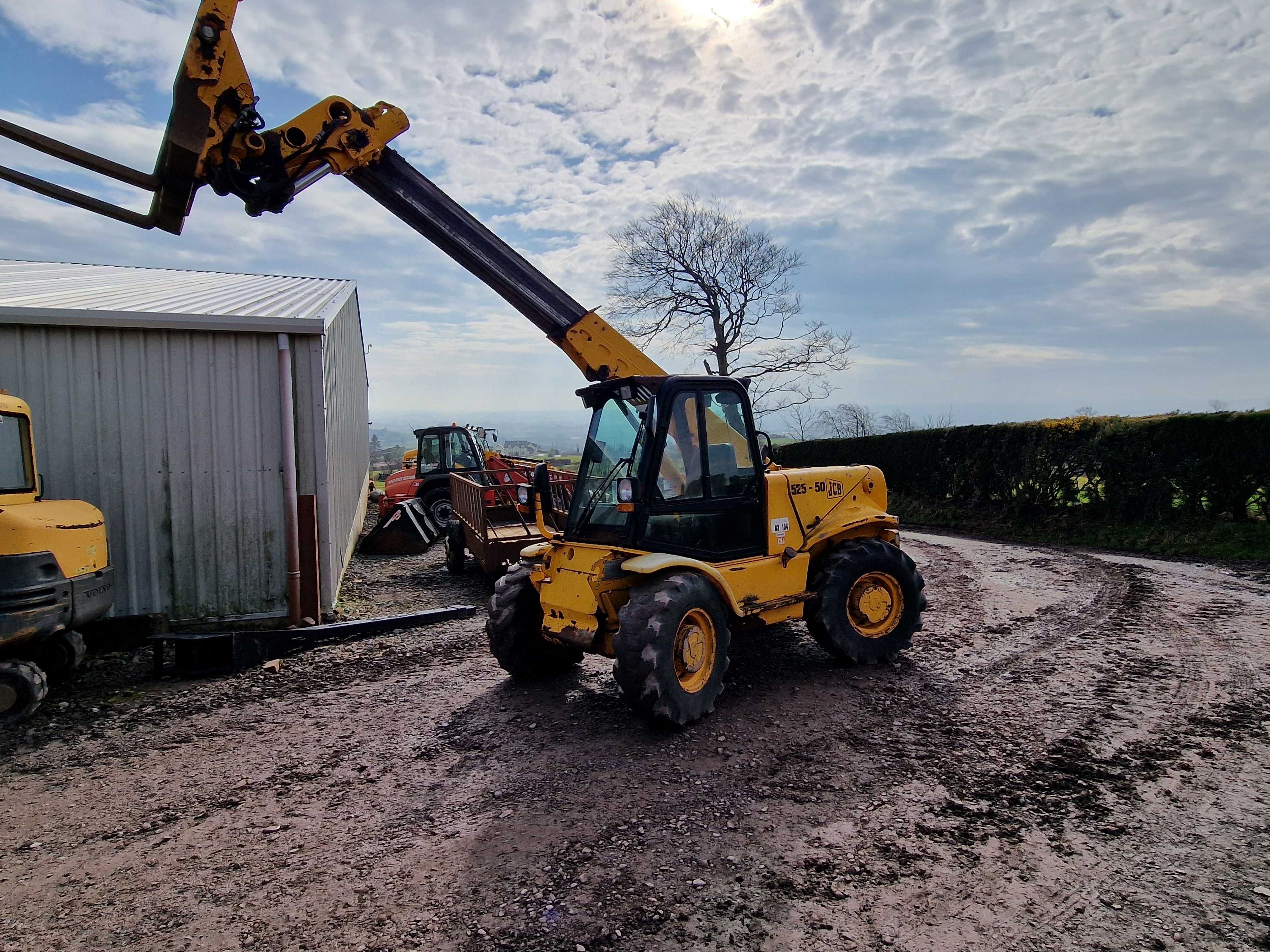 Ładowarka JCB 525 50 Jcb  520 50 (jak manitou merlo cat )