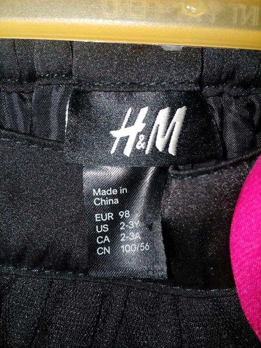 Bluzka na ramiączka dla dziewczynki r.98 H&M