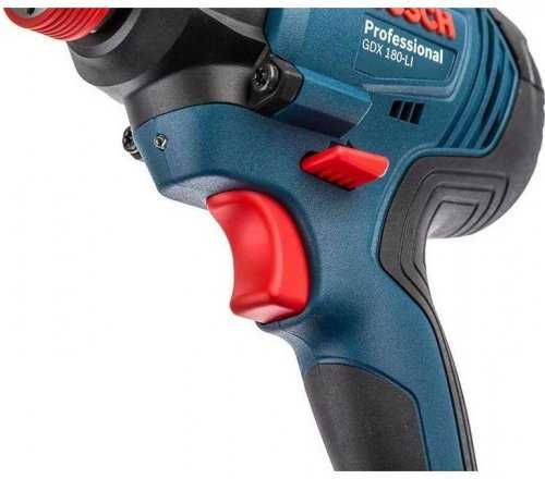 Аккумуляторный ударный гайковерт Bosch Professional GDX 180-LI