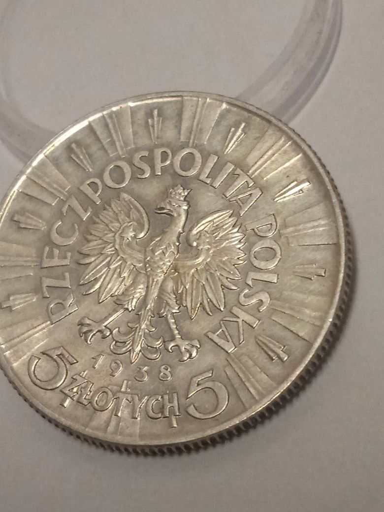 2RP 5 złotych Piłsudski 1938r