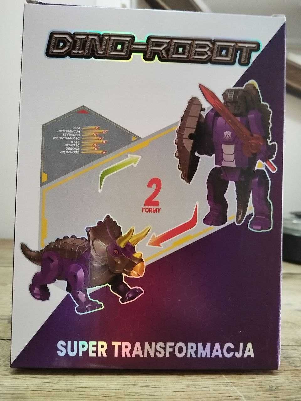 NOWY transformer robot-dinozaur