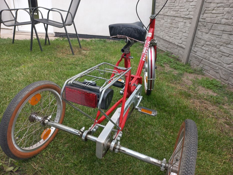 Niemiecki Rower trójkołowy rehibilacyjny dziecięcy Haverich Bielefeld