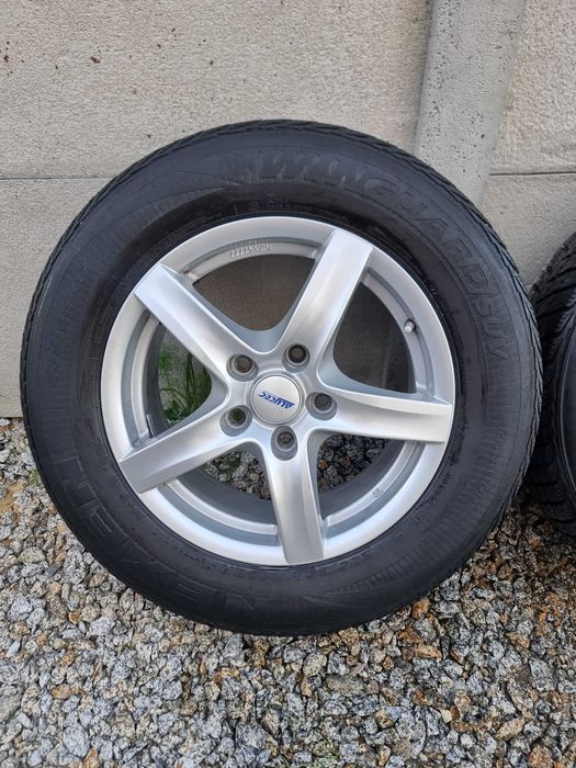 Felgi Alusy VW Touareg Audi Q7 NEXEN 235/65R17  opony zimowe 5x130