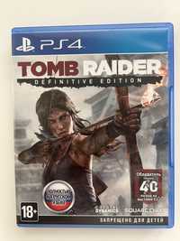 Гра на приставку PS4 Tomb Raider