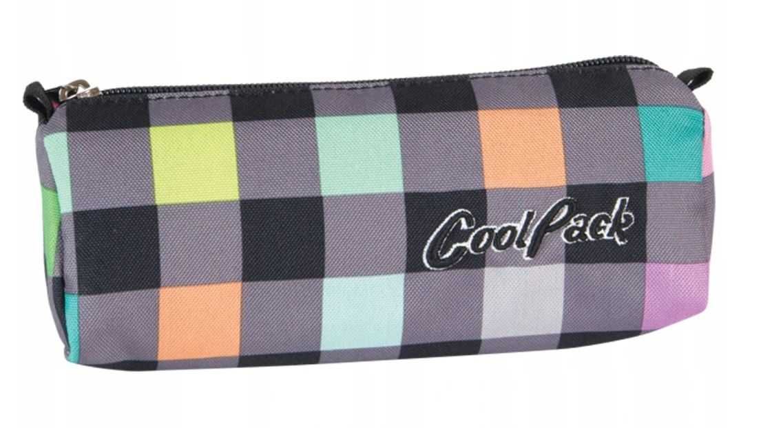 Piórnik szkolny NOWY Coolpack Tube Pastel check 47227CP nr 130