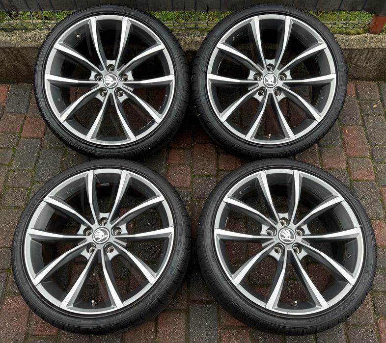 Zimowe 19 cali felgi koła do Skoda Octavia VW Golf Audi A3 5x112