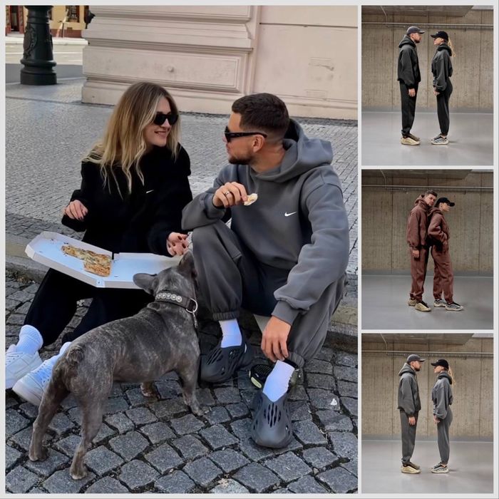 Мужской+Женский теплый спорт костюм/Чоловічий+Жіночий теплий костюм N2