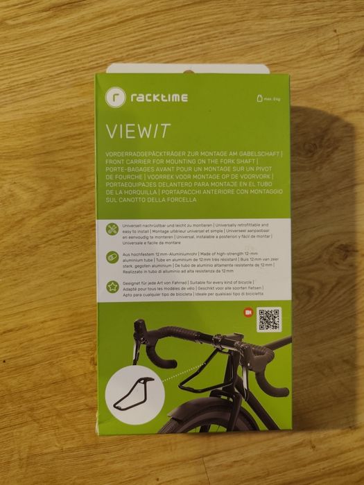 Bagażnik rowerowy przedni Racktime Tubus