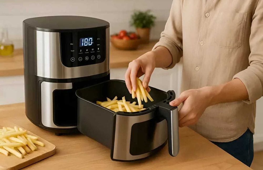 Аэрогриль мультипечь Rainberg RB-2268 аерогриль мультипіч фритюрниця