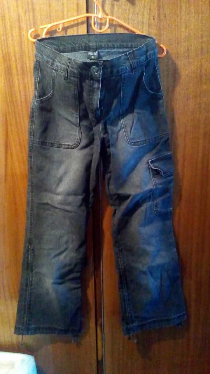 Женские джинси 3/4 длина б.у