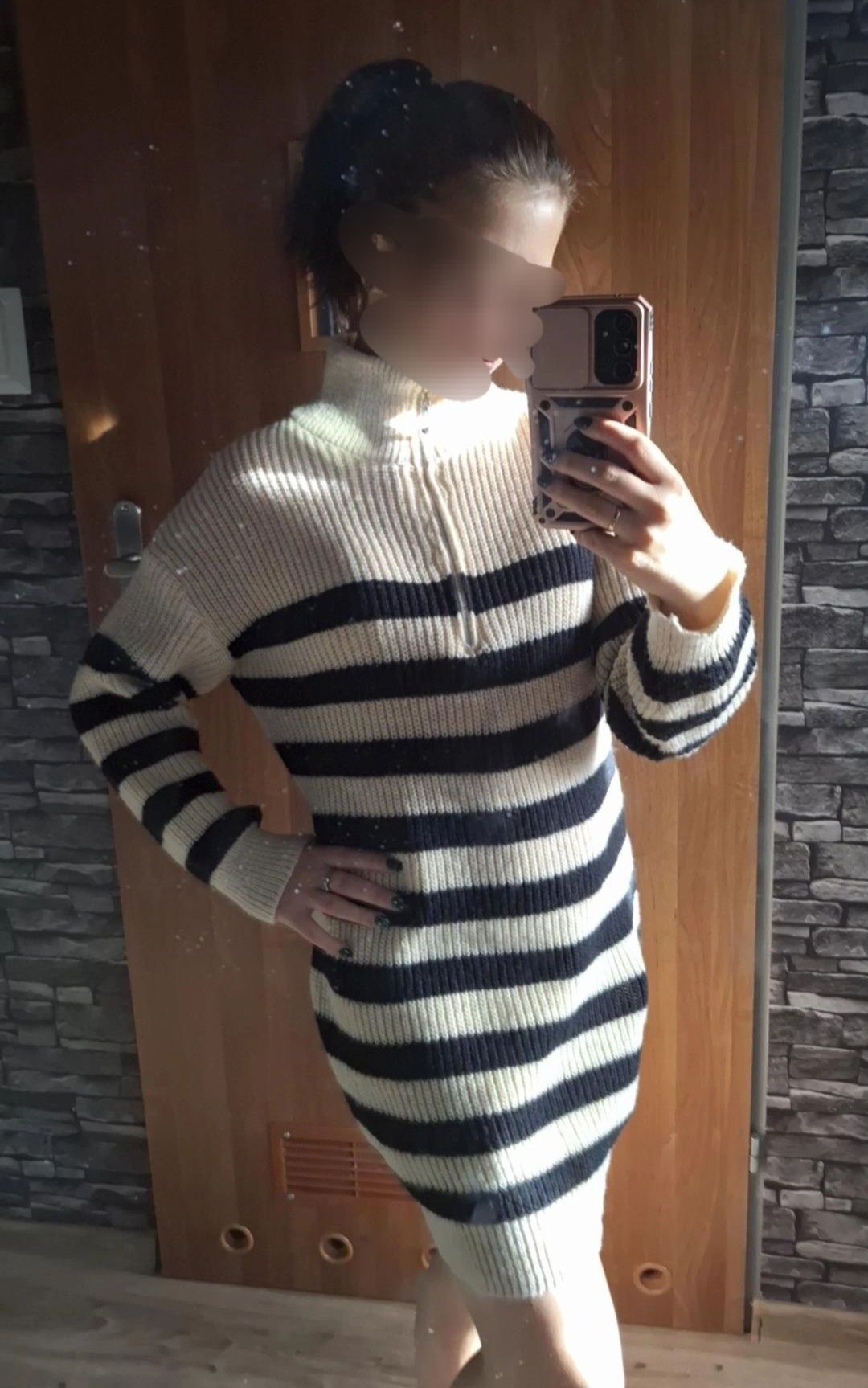 Sukienka sweterkowa S