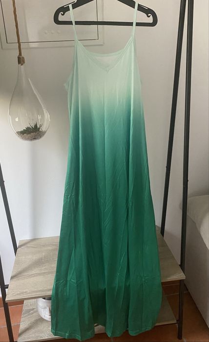 Vestido verde agua NOVO