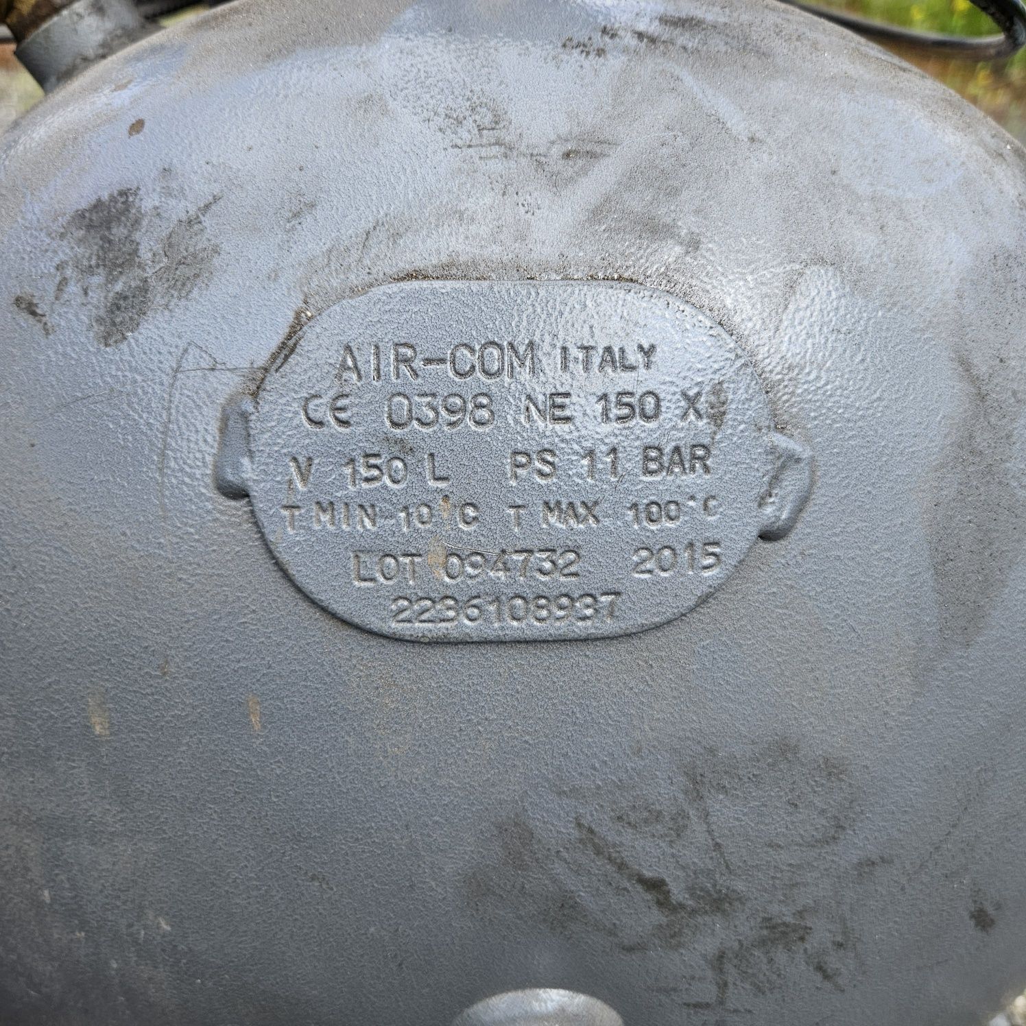Kompresor tłokowy 150l Evert