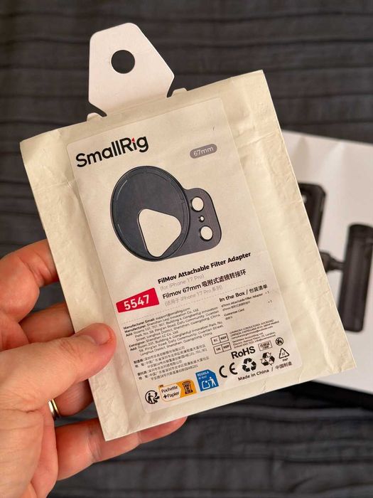 SmallRig Mobile Dual Handheld Phone Cage Kit for iPhone 17 Pro