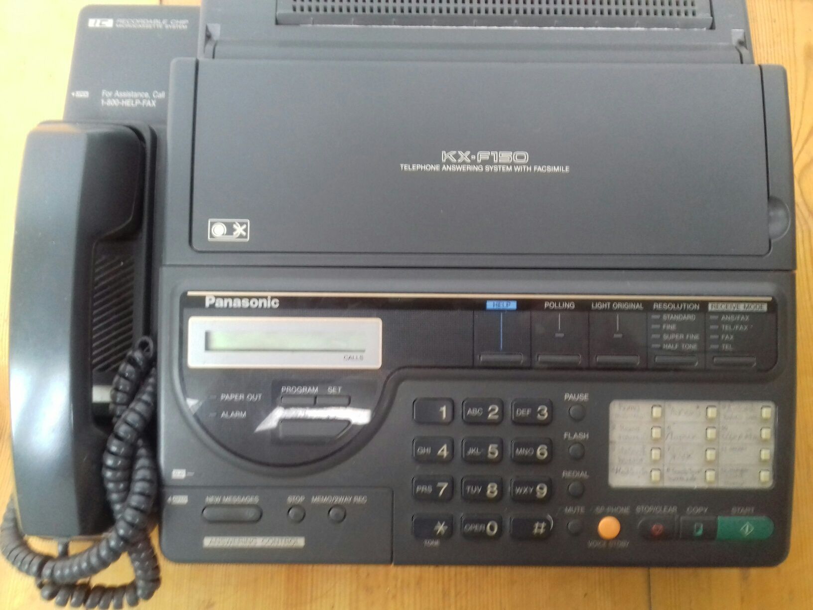 Факс Panasonic kx-f150 телефон Panasonic