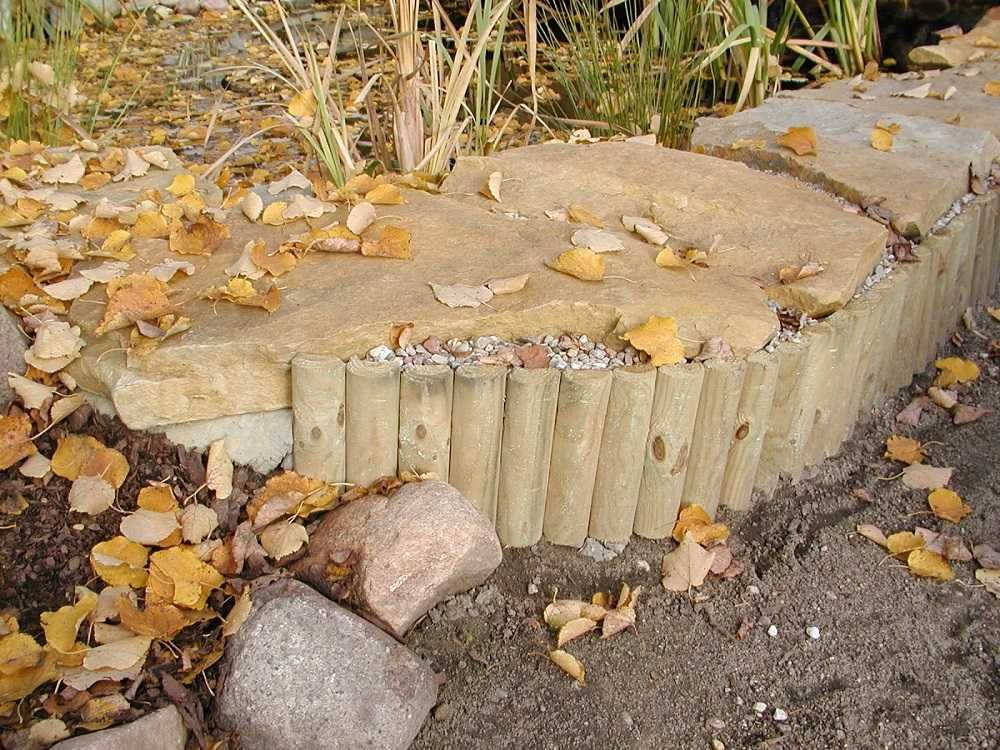 Rollborder 5x20x200cm płotek palisada impregnowany, WYSYŁKA