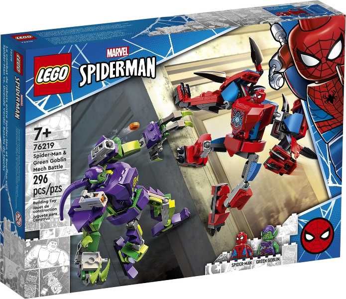 LEGO Heroes 76219 Bitwa Spider-Mana i Gobelina