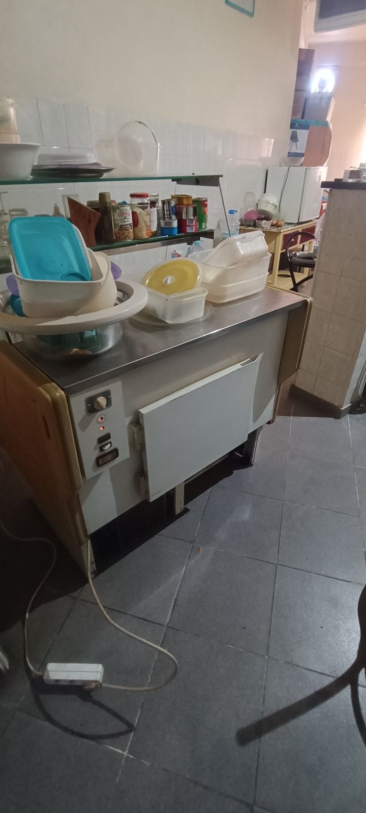 Vitrine de sumos com frigorífico