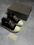 38,39 | Кеди Rick Owens Fur Pony Hair Sneakers Black.