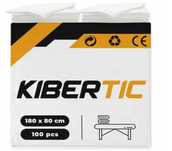 KIBERTIC - 100 szt. jednorazowych prześcieradeł na nosze 80x180cm