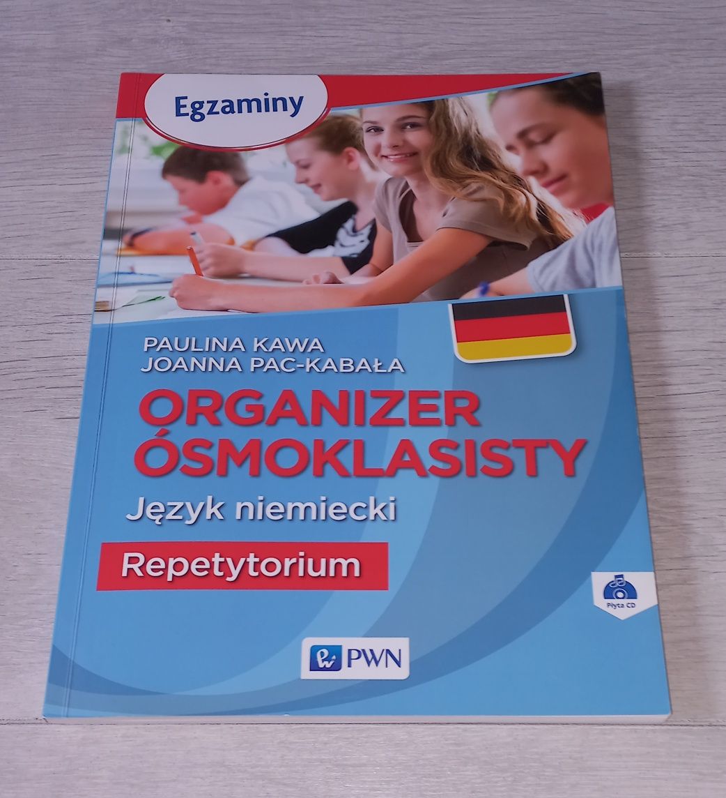 Organizer ósmoklasisty język niemiecki repetytorium