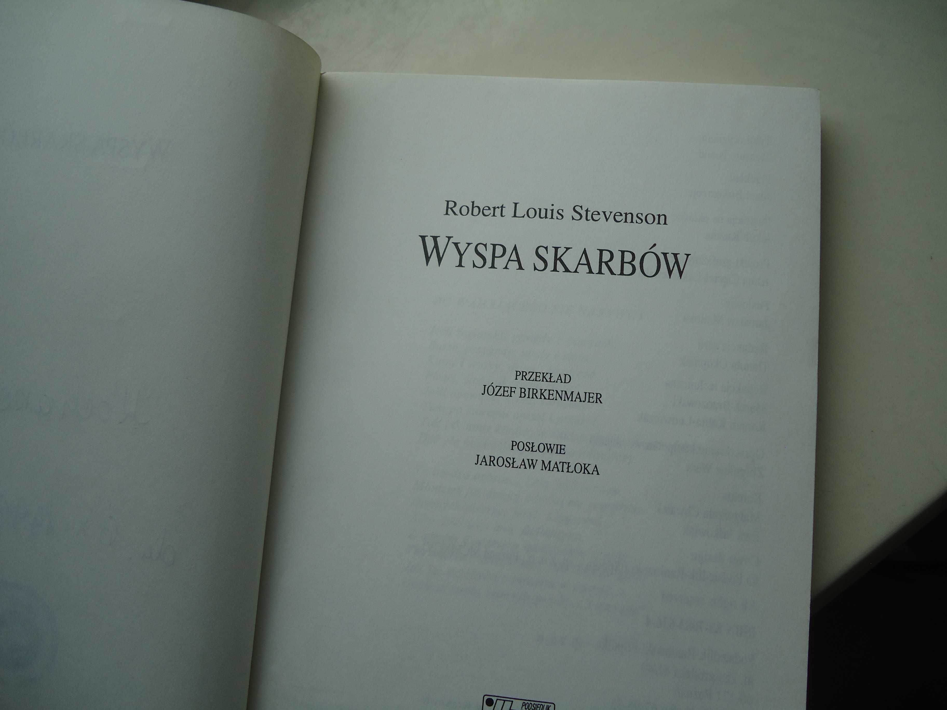 Wyspa Skarbów książka