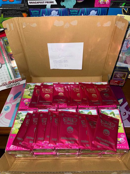 Pokémon Gem Pack Vol. 1 Booster Box INCLUI PROMO CARD