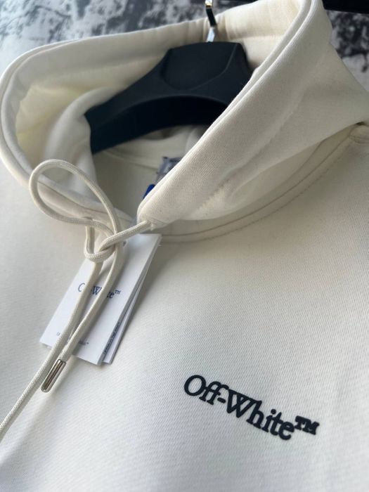 OFF-white мужской худи оверсайз женские унисекс оригинал белый черный