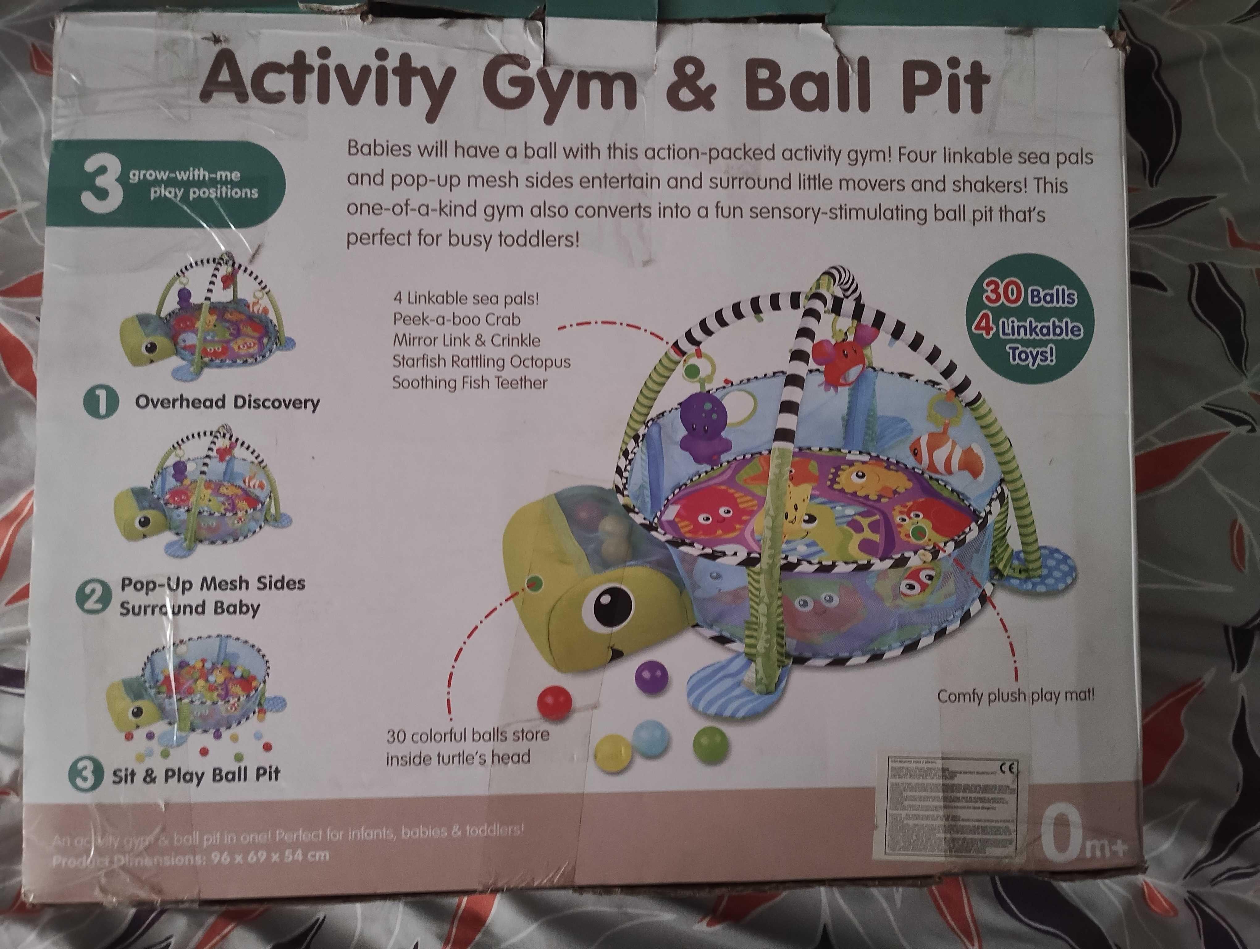 Mata edukacyjna Activty Gym & Ball Pitt