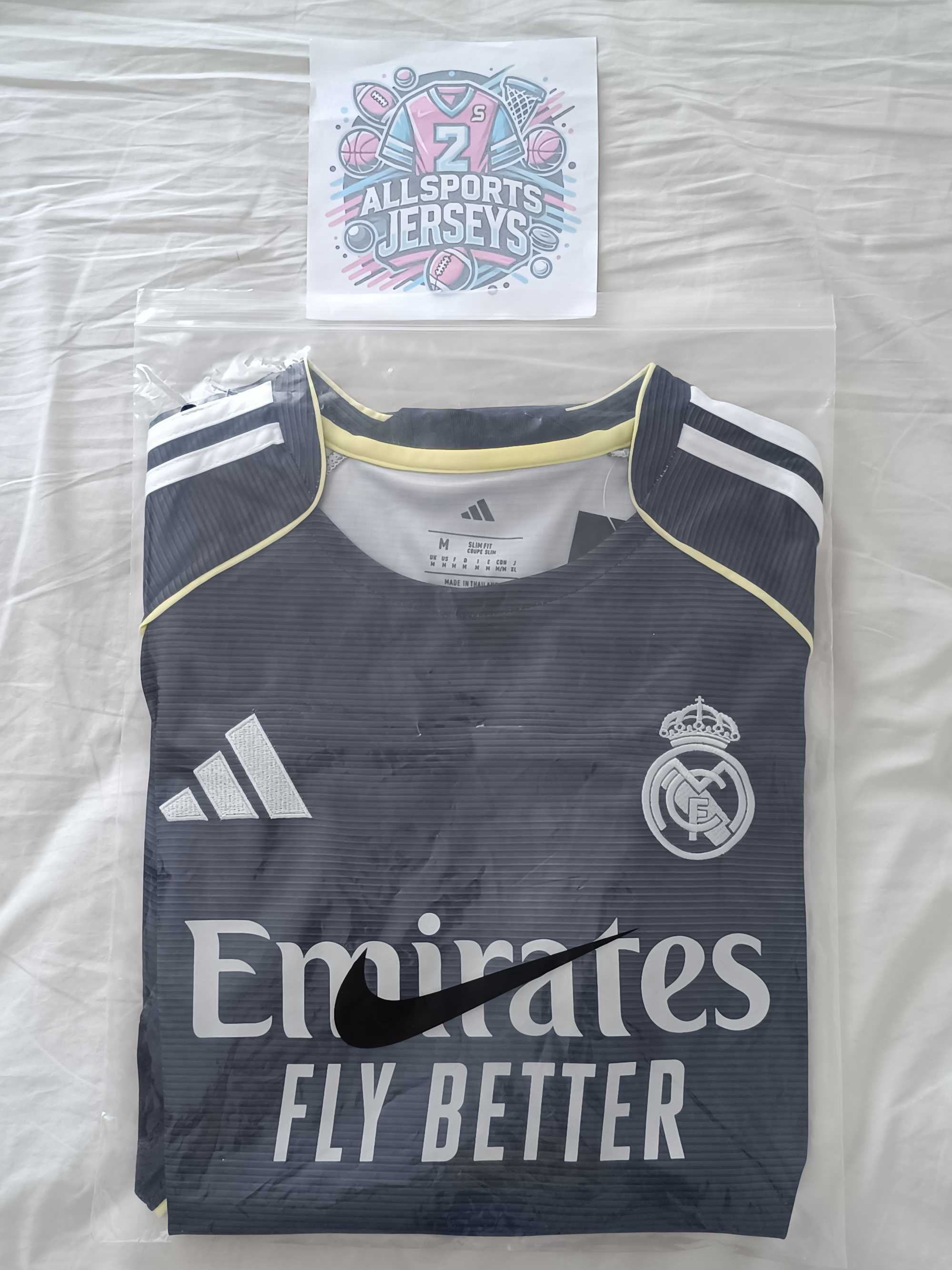 Real Madrid Equipamento Secundário - Temporada 25/26