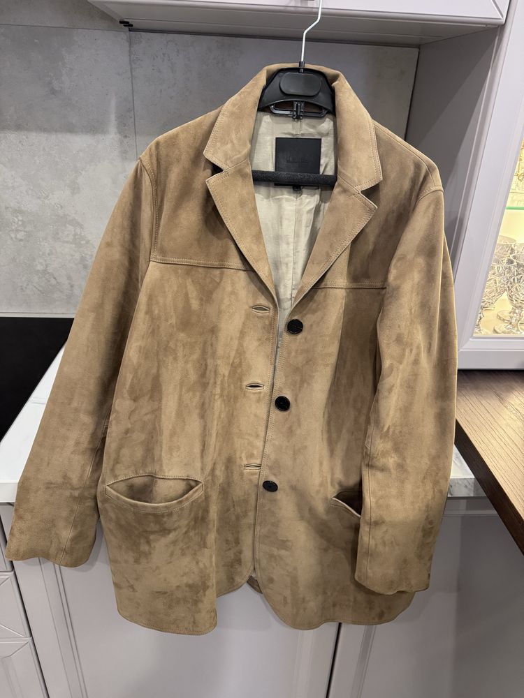 Жакет замшевий Massimo Dutti
