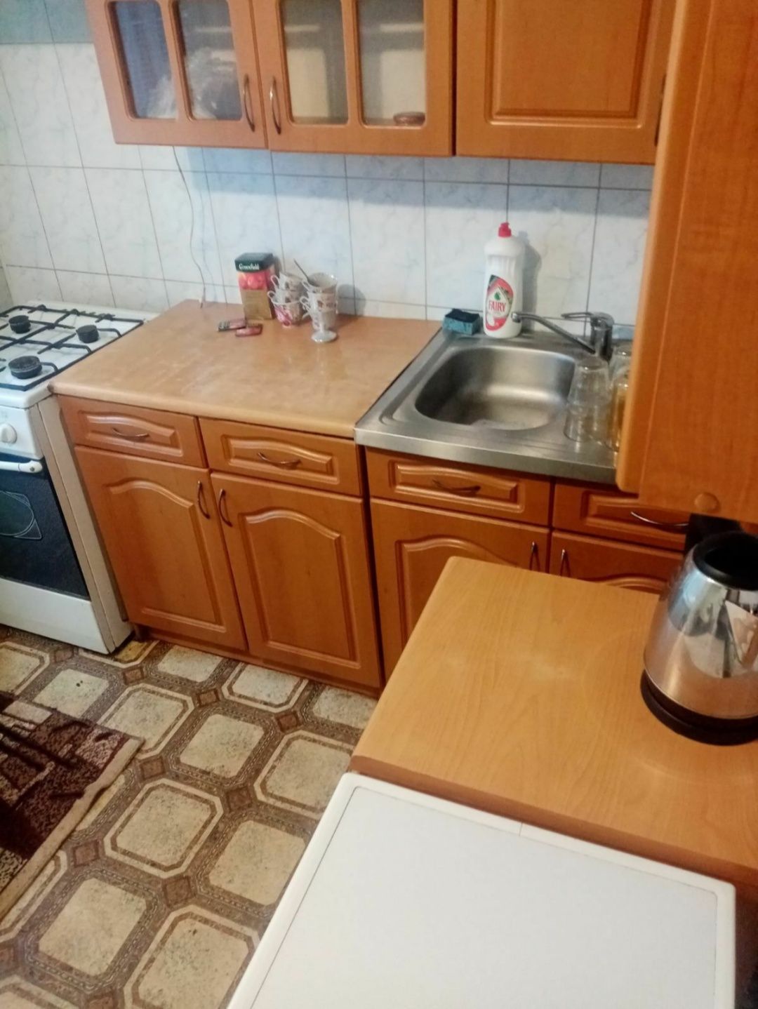 Здам квартиру в аренду подобово (Кондиціонер), 3 спальні місця