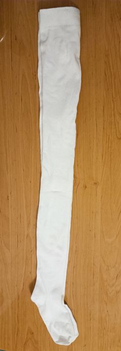 Rajstopy białe 122/128