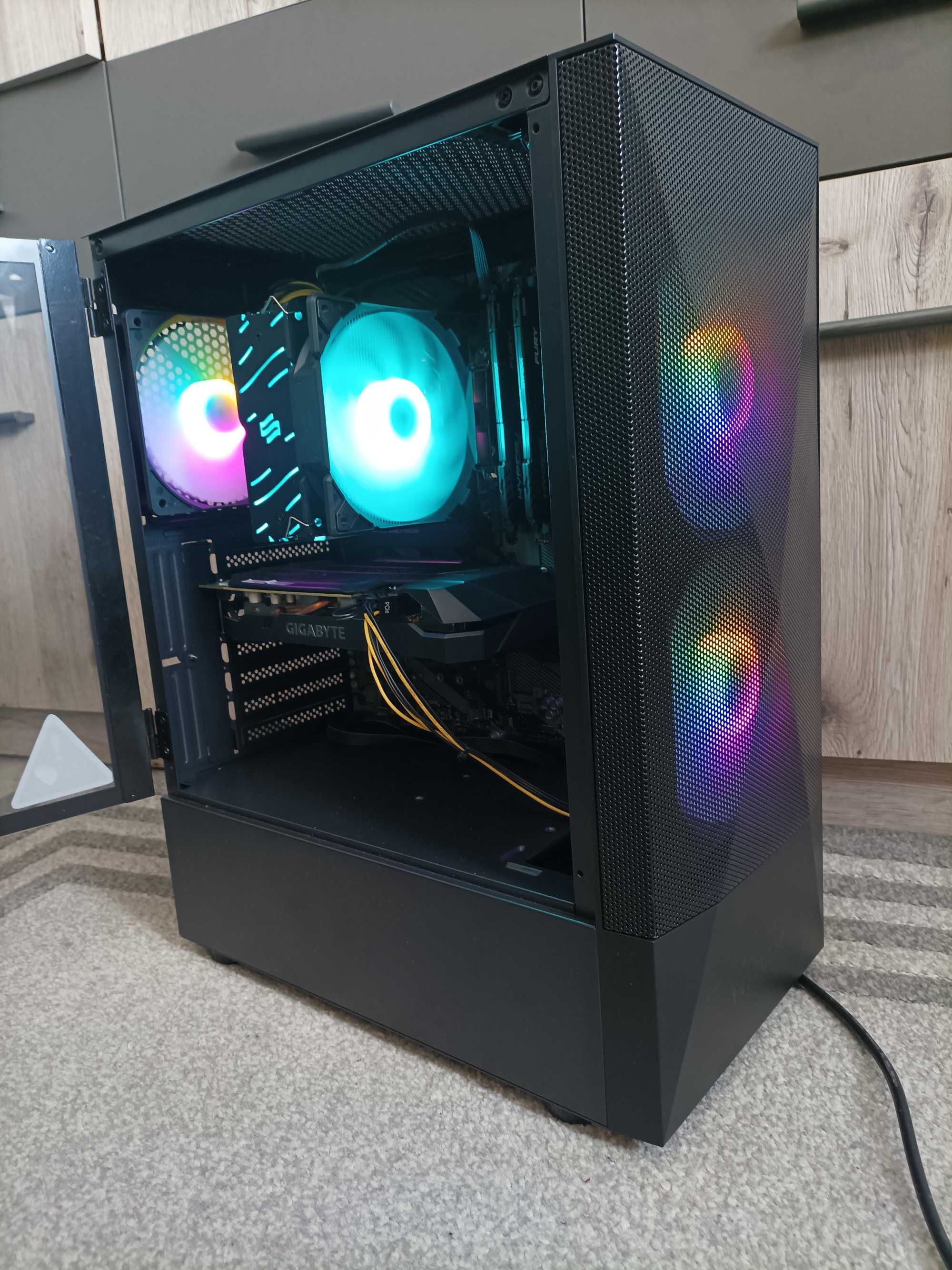 Komputer Gamingowy RTX 2060 i5 10600KF do gier 16GB DDR4 *GWARANCJA*