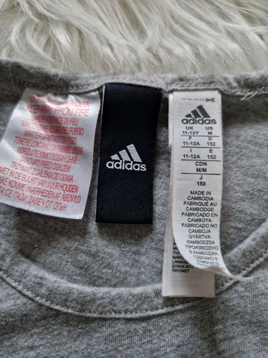 Koszulka dziecięca bez rękawów Adidas  r 152