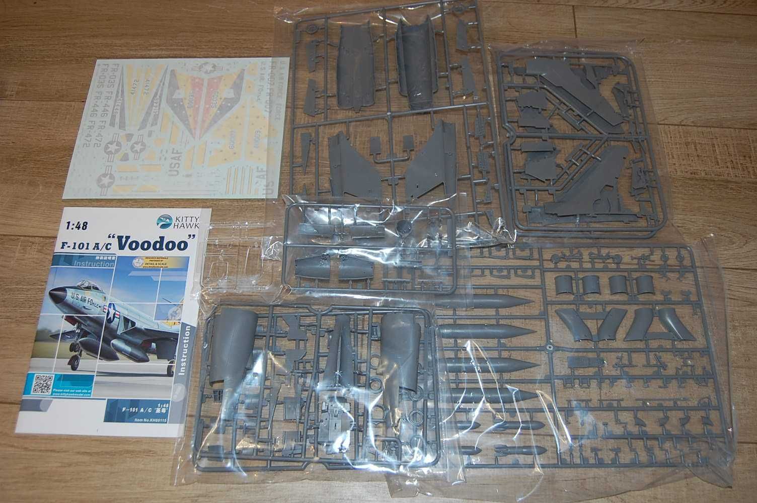 F-101 A/C Voodoo, KittyHawk , skala 1/48