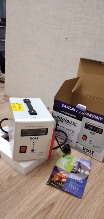 Інвертор напруги Volt polska sinus PRO 800E pro800e.