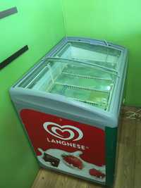 Морозильная камера для мороженого, морепродуктов. Морозильная витрина.