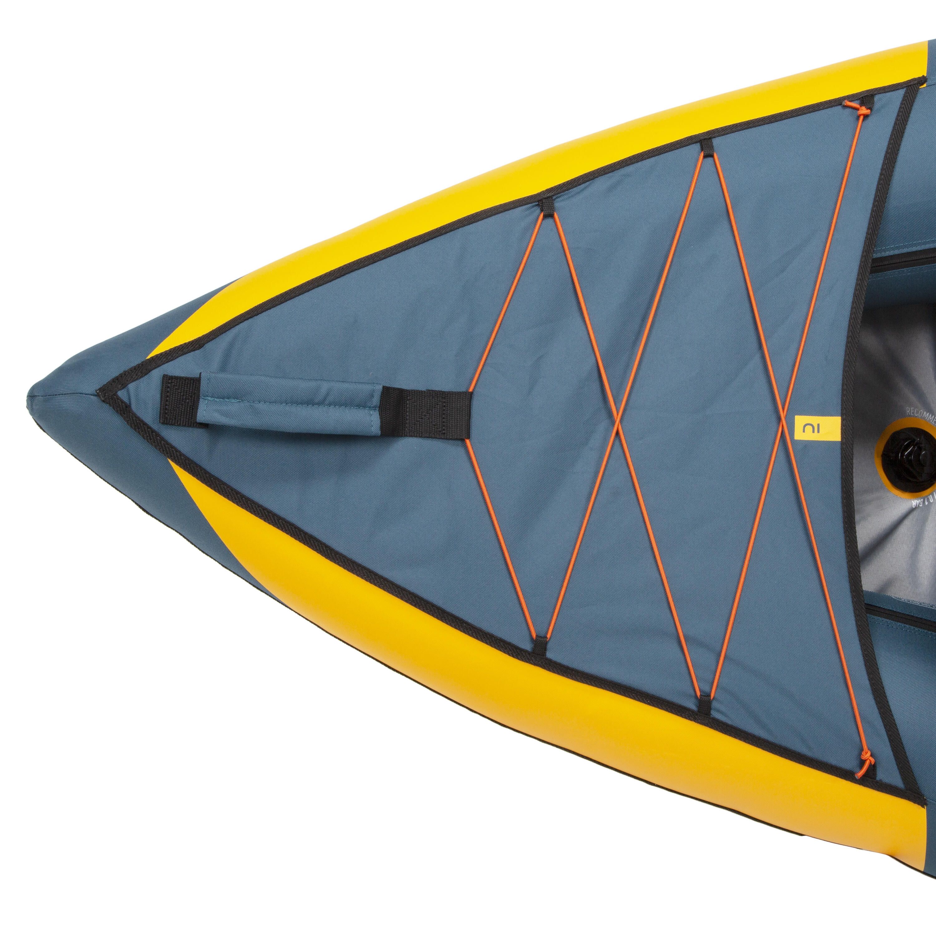 Canoa kayak insuflável de passeio 1/2 lugares