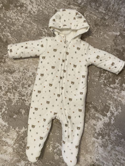 Теплий новий демісезонний комбінезон C&A 74 рощмір 6-9 місяців