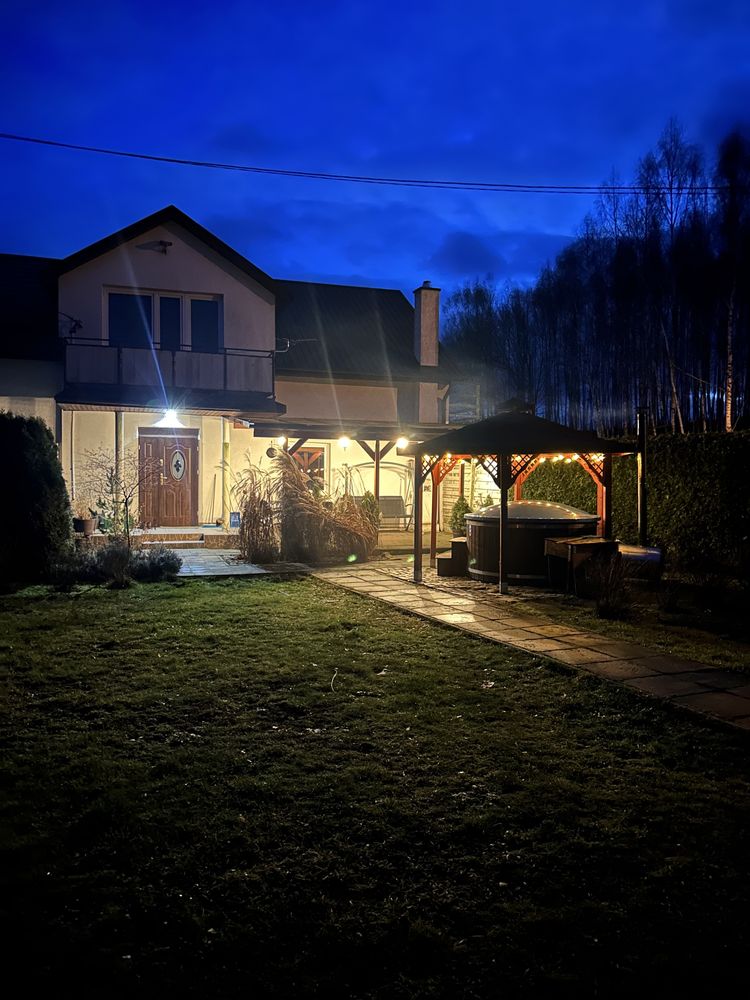 Apartament/domek z balią ogrodową/jacuzzi 10 km od Ostródy - Mazury